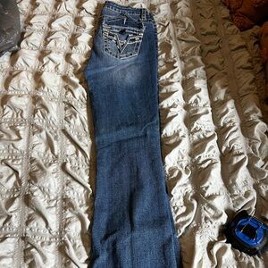 Vigoss Women's Dark Blue Boot Cut Jeans